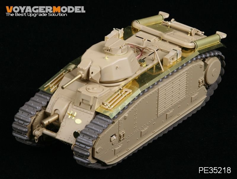 Maquette Voyager PE35218 B1bis de l&amp;#39;armée allemande (version B avec canon) pour TAMIYA 35287 au 1/35