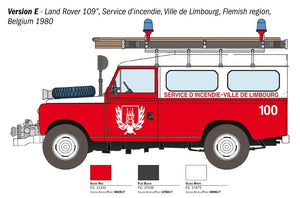 Italeri 3660 CAMION DE POMPIERS LAND ROVER 1/24 – immagine 2