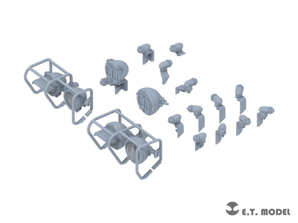 E.T. Model P35-268 Lights Set for Russian T-55 Family ( 3D Print ) 1/35 – zdjęcie 2