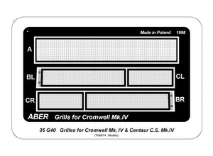 Filets Aber 35G40 pour Cromwell Mk.IV et Centaur CS Mk.IV au 1/35 – immagine 9