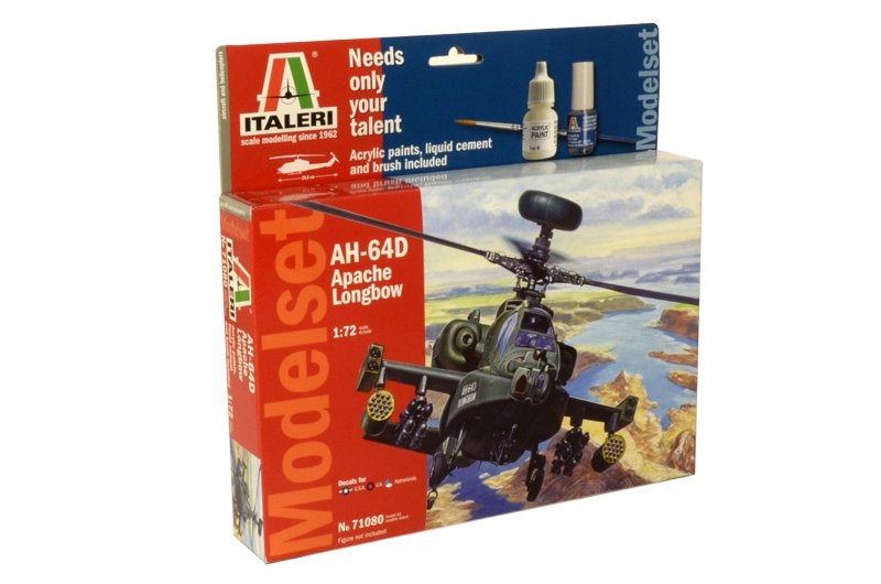 Italeri 71080 AH - 64 APACHE - MAQUETTE