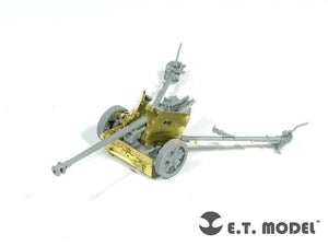 ET Model E72-025 Canon antichar allemand Pak 40 de 7,5 cm (Seconde Guerre mondiale) pour maquette DRAGON au 1/72 – image 3