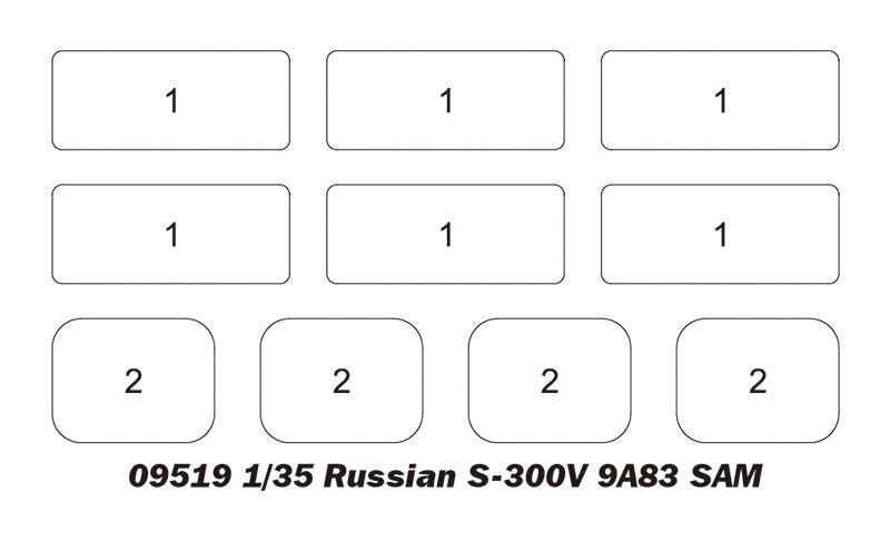 Trumpeter 09521 Russian S-300V 9A85 SAM 1/35 – zdjęcie 17