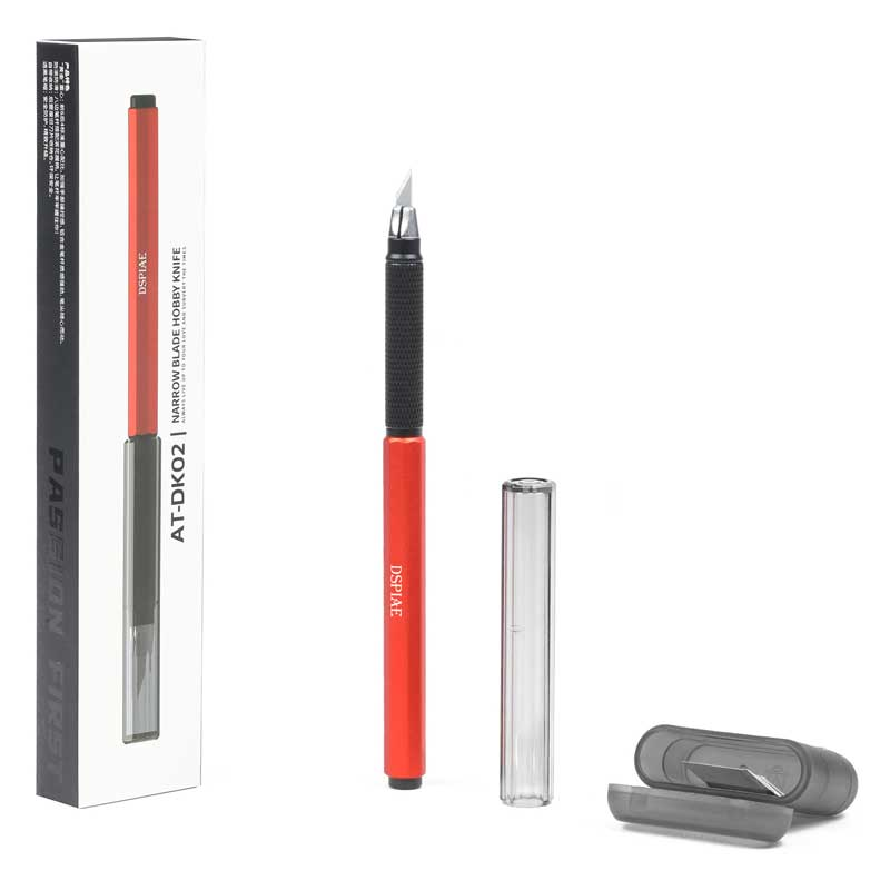 Couteau de modélisme à lame étroite DSPIAE AT-DK02