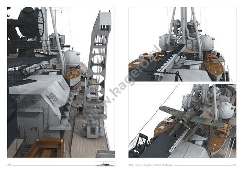 Kagero 16032 Le croiseur allemand Amiral Hipper EN – image 4