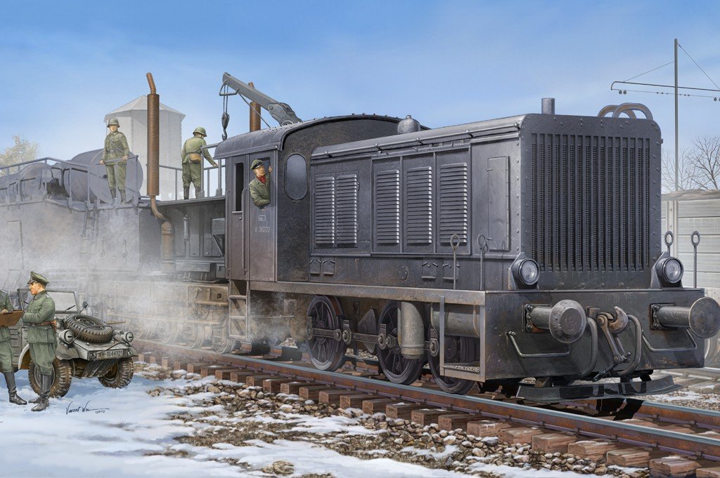Locomotive allemande Hobby Boss 82913 WR360 C12 (1/72)
