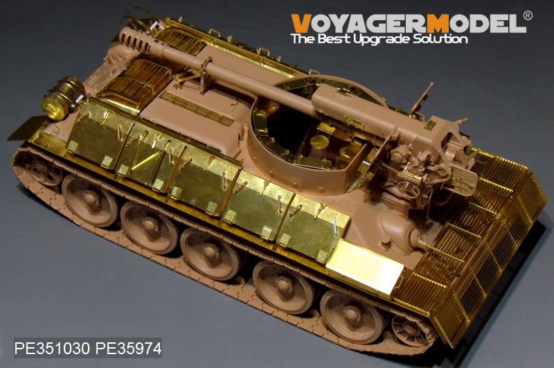 Maquette Voyager PE351030 Canon automoteur syrien T-34/D30 de 122 mm (modèle de base pour RFM 5030, échelle 1/35) – image 12