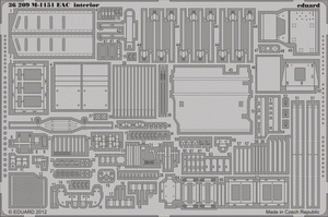 Intérieur Eduard 36209 M-1151 EAC 1/35 Academy