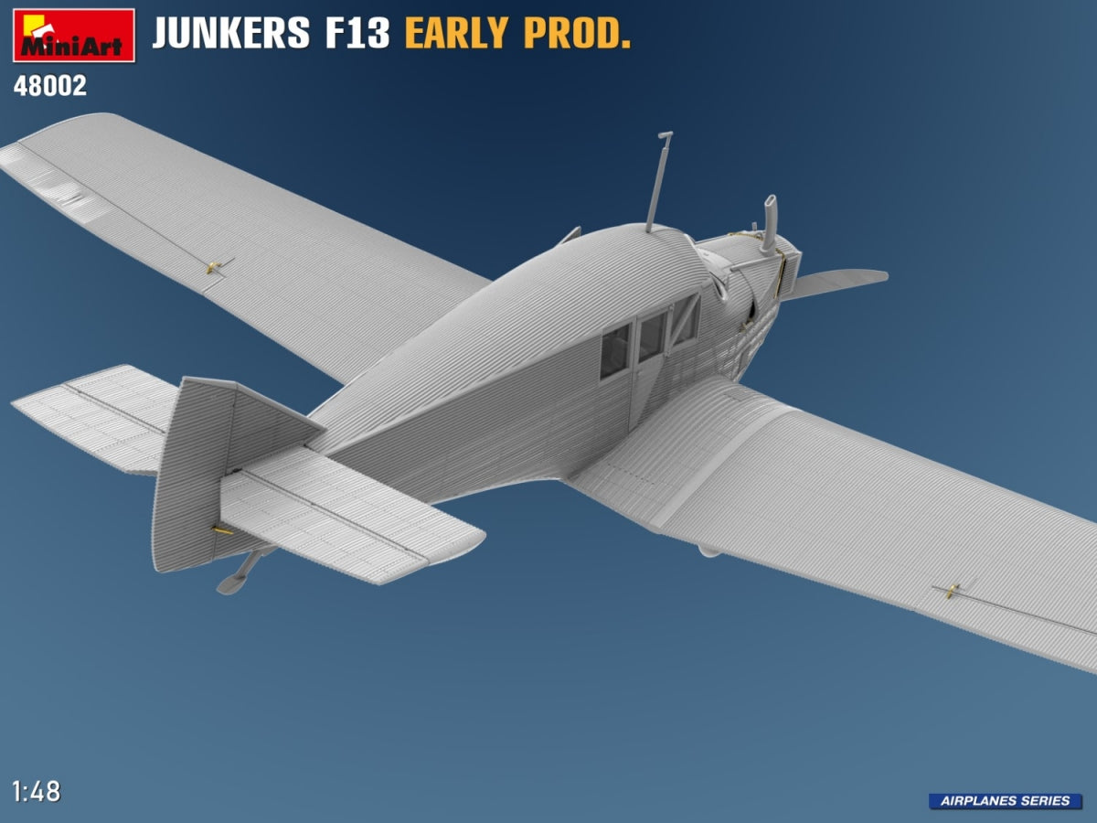 MiniArt 48002 JUNKERS F13. PREMIÈRE PRODUCTION 1/48 – immagine 14