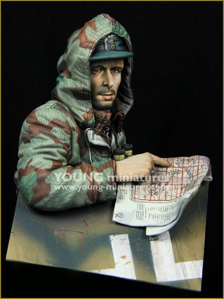 Young Miniatures YM1886 Officier du Kampfgruppe Russie 1943 &amp;#39;Ostwind&amp;#39; 1/10 – Bild 6