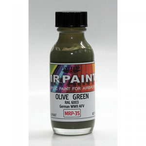 Peinture MR. Paint MRP-035 Vert olive RAL 6003 Véhicule blindé allemand de la Seconde Guerre mondiale 30 ml  – image 2
