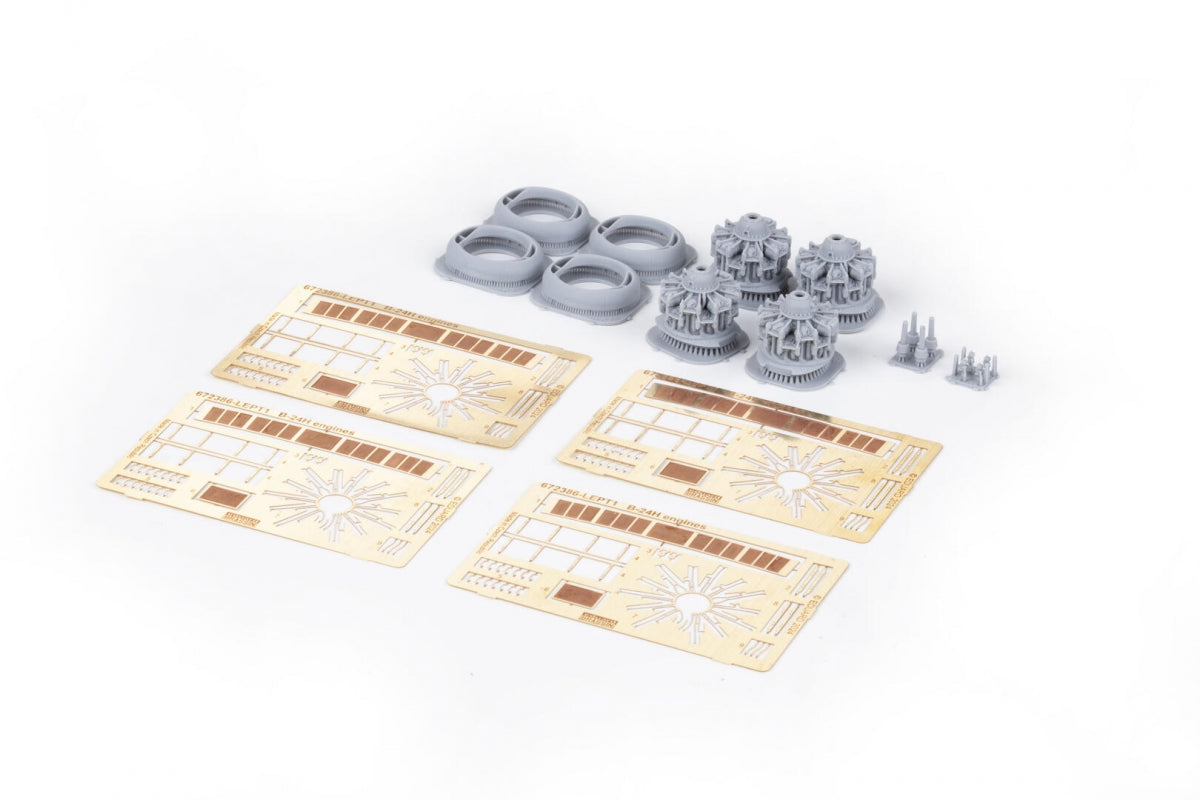Moteurs Eduard 672386 B-24H - Kit d&amp;#39;impression Airfix 1/72 – Bild 5