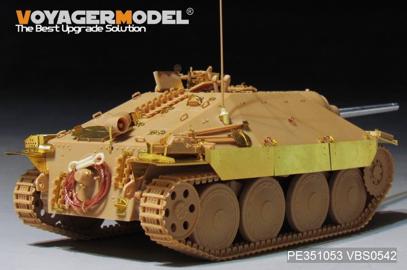 Maquette Voyager PE351053B Chasseur de chars allemand Sd.Kfz.138/2 Hetzer, version tardive (la version B inclut le canon), pour maquettes ACADMY 13230/13277 au 1/35 – image 5
