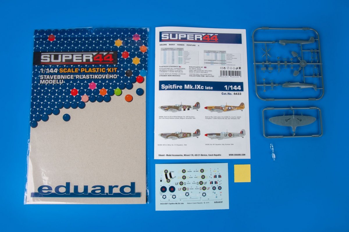Eduard 4433 Spitfire Mk. IXc fin 1/144 – image 3