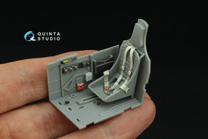 Intérieur coloré imprimé en 3D sur papier décalcomanie Quinta Studio QD32208 P-40F WarHawk (Trumpeter) 1/32 – image 7