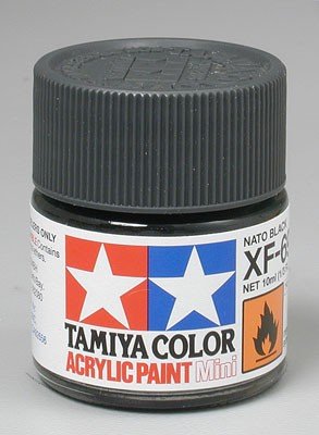 Peinture acrylique Tamiya XF69 Noir OTAN (81769) 10 ml – immagine 2