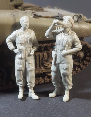 Ensemble de combinaison de tankiste britannique Panzer Art FI35-237, échelle 1/35
