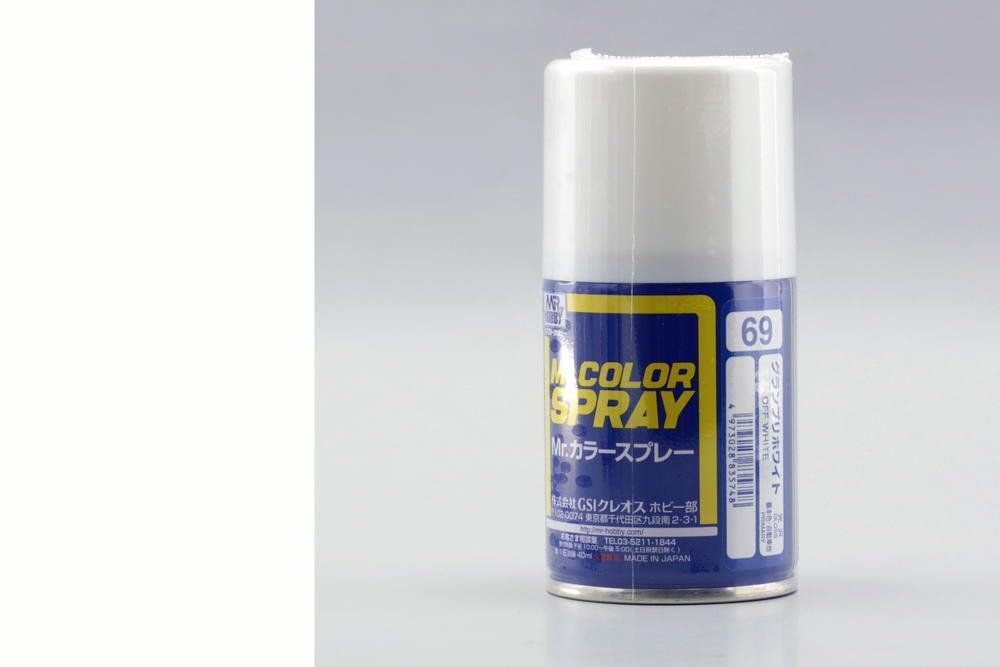 Mr.Hobby S-069 Blanc cassé - Spray (brillant)