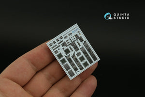 Intérieur imprimé en 3D et coloré sur papier décalcomanie Quinta Studio QD48375 AH-64E (Hasegawa) 1/48 – image 3