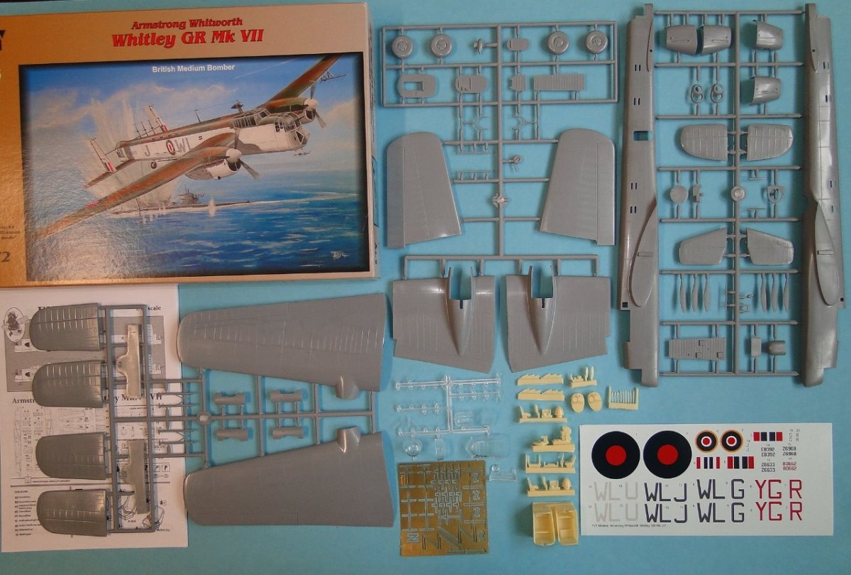 Fly 72007 Armstrong Whitworth Whitley Mk.VII 1/72 – zdjęcie 2