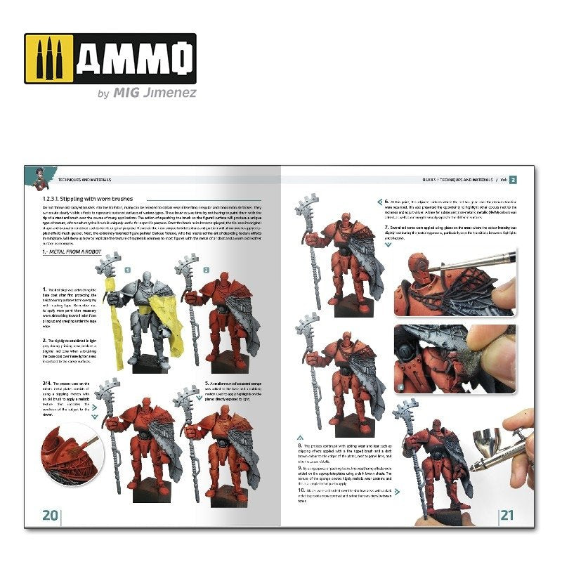Ammo of Mig Jimenez 6222 ENCYCLOPÉDIE DES FIGURINES TECHNIQUES DE MODÉLISATION VOL. 2 - TECHNIQUES ET MATÉRIAUX (Anglais) – image 3
