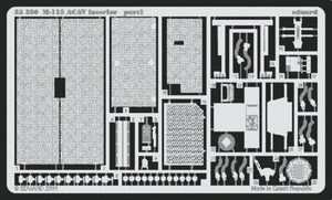 Eduard 35390 M-113 ACAV interior 1/35 Tamiya
