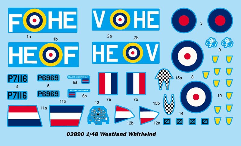 Trumpeter 02890 Westland Whirlwind 1/48 – image 4