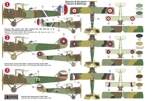 Kovozavody Prostejov KPM0324 Salmson Sal.2A2 &amp;quot;Tchécoslovaquie&amp;quot; 1/72 – image 2