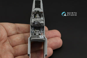 Intérieur imprimé en 3D et coloré sur papier décalcomanie Quinta Studio QD48252 OV-10D Bronco (ICM) 1/48 – image 7