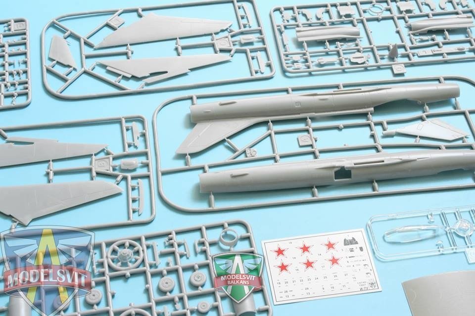 Modelsvit 72027 I-7U Prototype d&amp;#39;intercepteur supersonique 1/72 – Bild 4