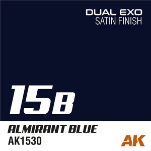 AK Interactive AK1559 DUAL EXO SET 15 – 15A ULTRA BLUE &amp;amp; 15B ALMIRANT BLUE – image 3