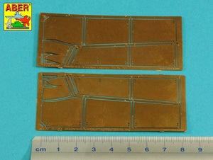 Aber 48054 Jagdtiger Sd.Kfz. 186 – Jupes latérales pour Jagdtiger Sd.Kfz. 186 1/48  – immagine 3