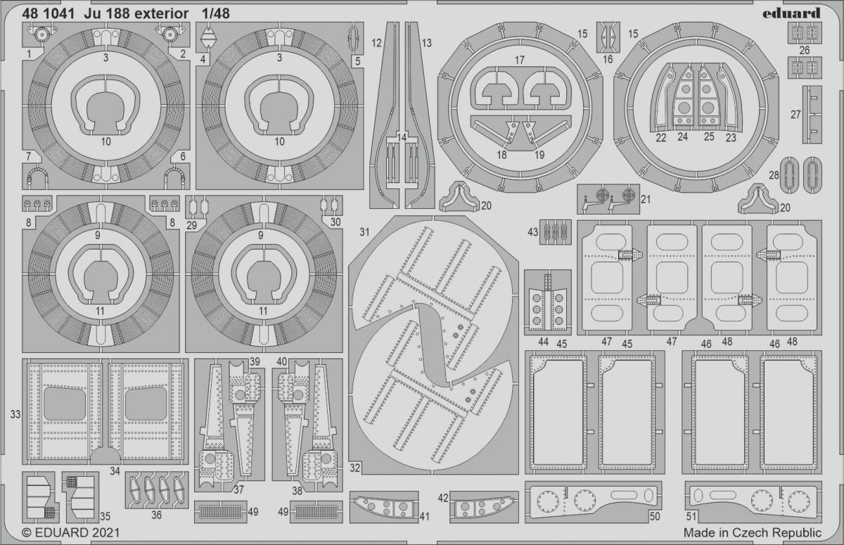 Eduard BIG49281 Ju 188 REVELL 1/48  – Bild 3