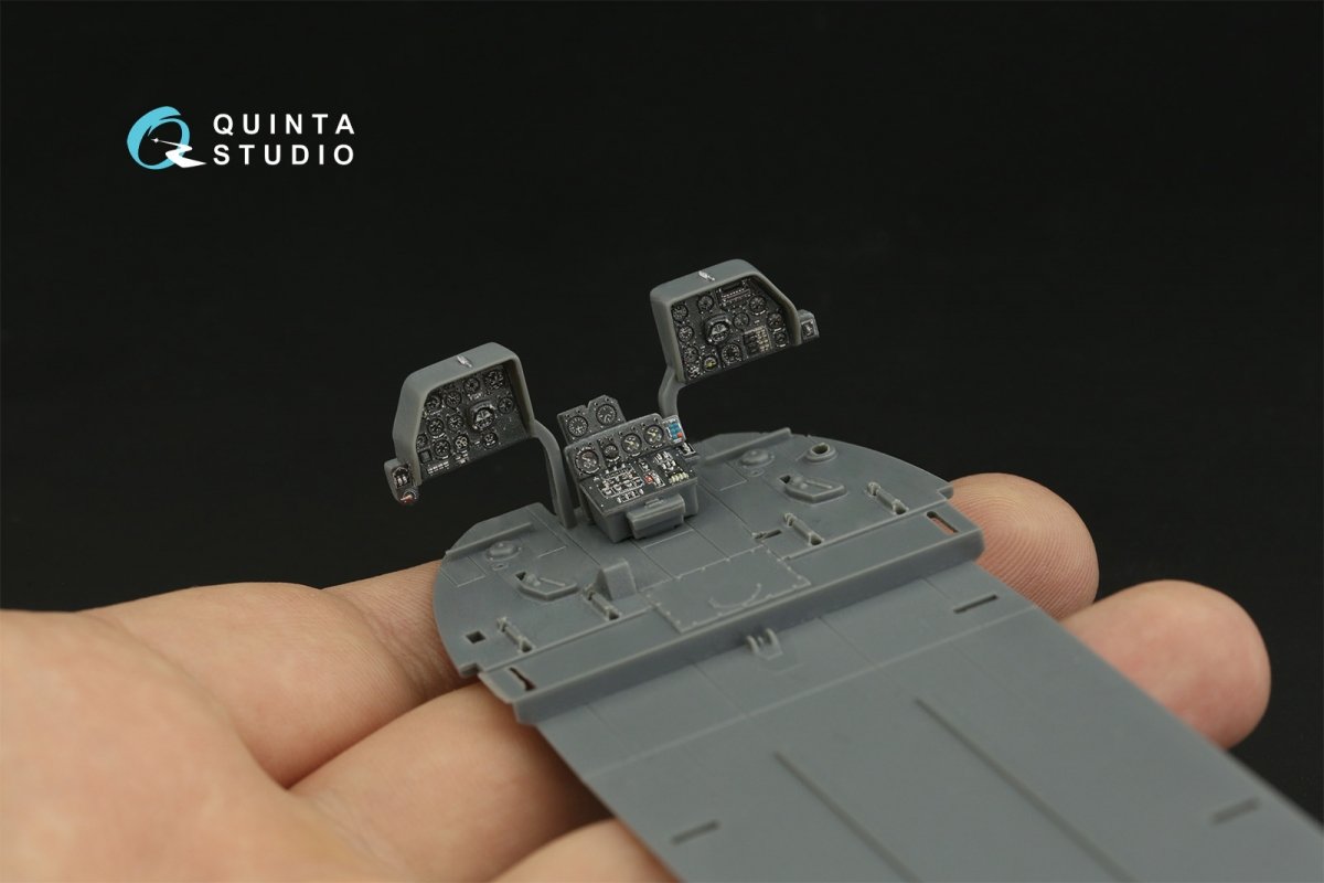 Intérieur imprimé en 3D et coloré sur papier décalcomanie Quinta Studio QD48381 Mi-17 (AMK) 1/48 – Bild 11