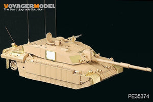 Maquette Voyager PE35374 Char de combat principal britannique Challenger 2 moderne (déserté) pour TAMIYA 35274 1/35 – immagine 4