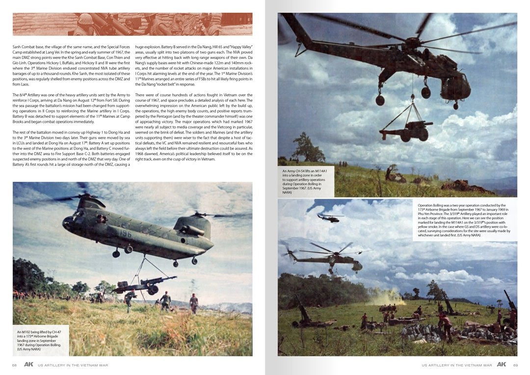 AK Interactive AK130007 L&amp;#39;ARTILLERIE AMÉRICAINE AU VIETNAM EN  – image 6