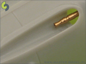 Ensemble d&amp;#39;armement Master AM-72-010 Bf 109 F, G1 - G4 (embouts de mitrailleuse MG 17) et tube Pitot – Bild 3