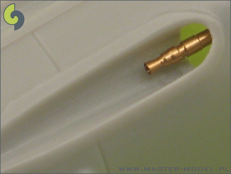 Ensemble d&amp;#39;armement Master AM-72-010 Bf 109 F, G1 - G4 (embouts de mitrailleuse MG 17) et tube Pitot – Bild 3