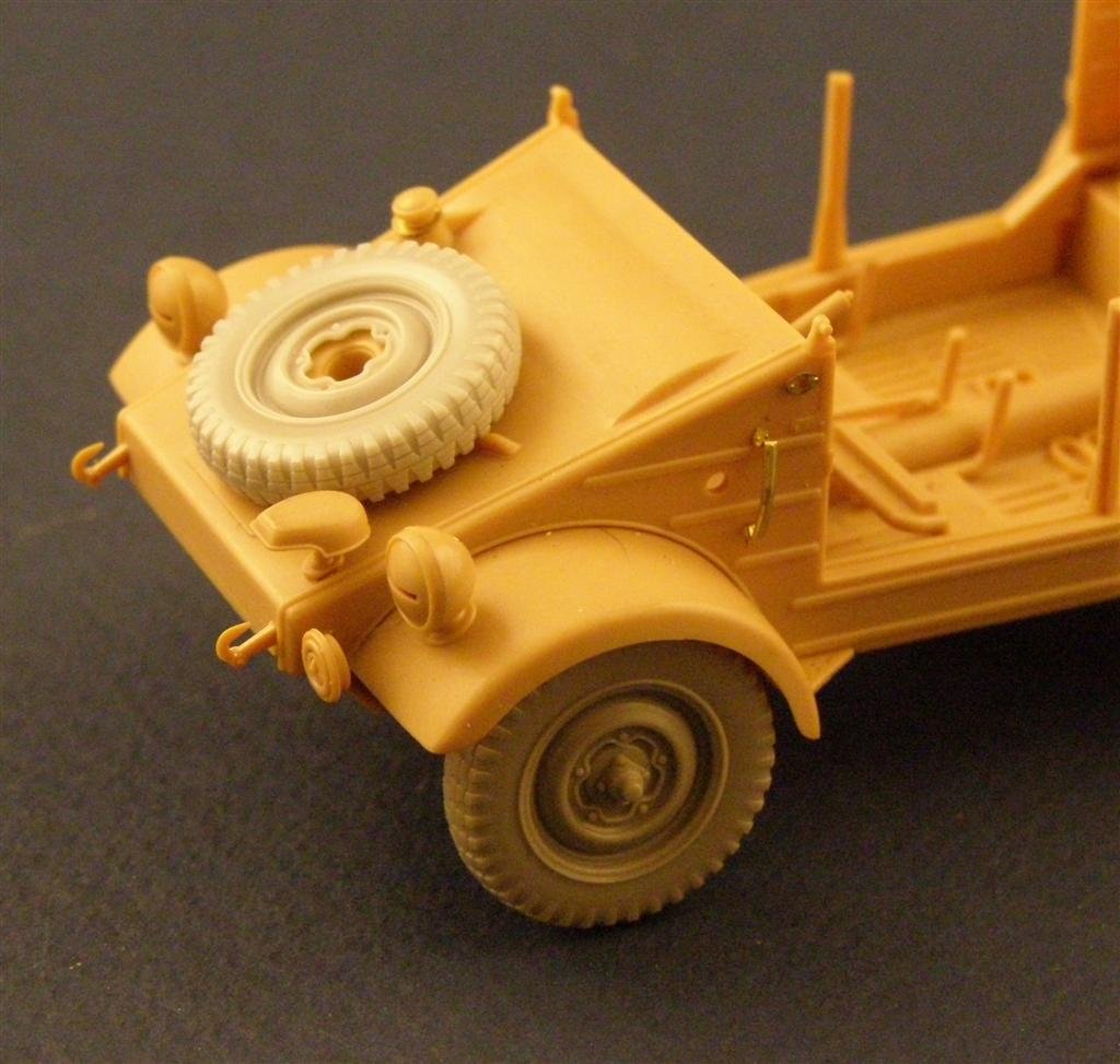 Roues de route Panzer Art RE35-030 pour VW « Kübelwagen » 1/35 – immagine 3