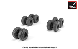 Armory Models AW72507 Roues de Transall C-160 avec pneus lestés 1/72  – immagine 4