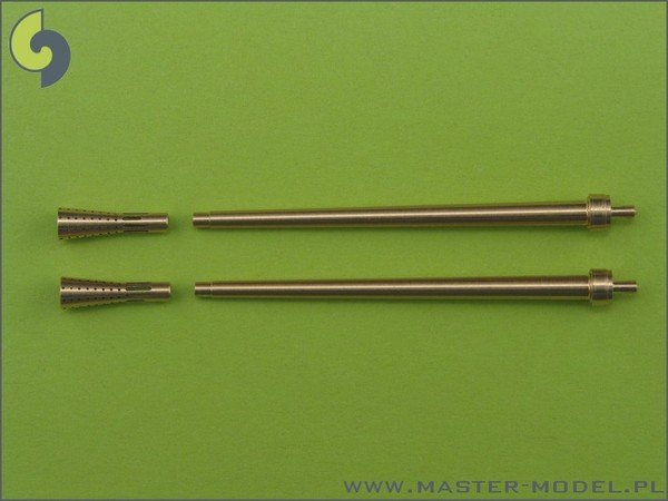Master AM-48-024 Canons d&amp;#39;avion allemands Flak 18 de 3,7 cm (2 pièces) (1/48)