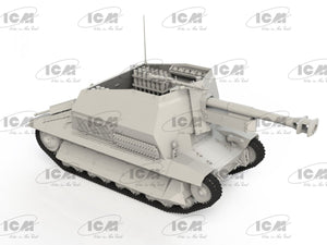 ICM 35340 10.5cm leFH 16(Sf) sur véhicule de transport FCM36 (f) 1/35 – immagine 2