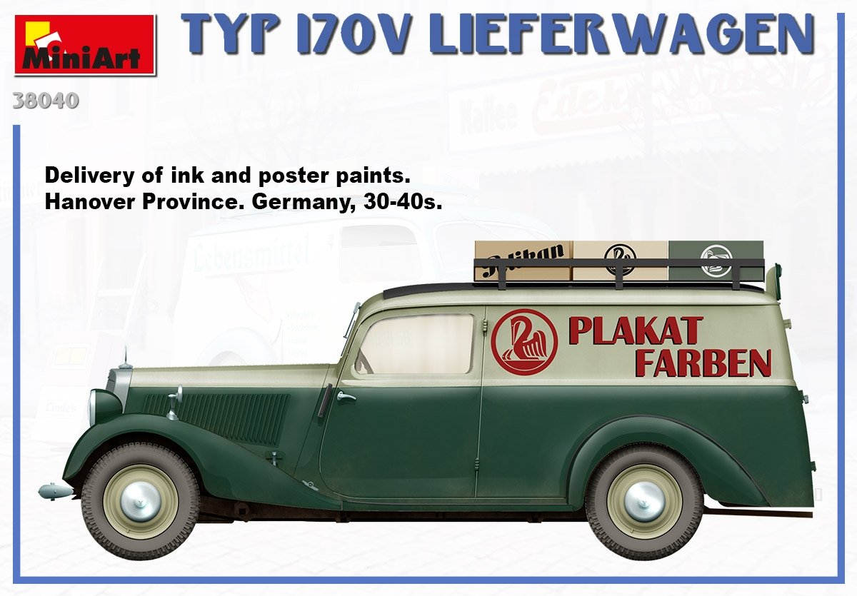 MiniArt 38040 TYPE 170V LIEFERWAGEN 1/35 – image 5