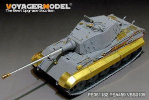 Maquette Voyager PE351182 Char King Tiger allemand de la Seconde Guerre mondiale (tourelle Hensehel) (pour kit DRAGON/ZVEZDA) 1/35 – Bild 11