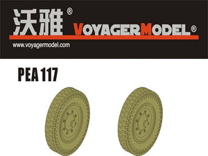 Voyager modèle PEA117 WWII allemand Sd.Kfz.251/Sd.Kfz.11 roues de route modèle 1 1/35