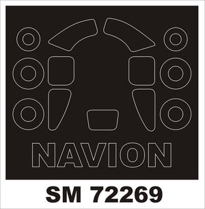 Montex SM72269 L-17A NAVION VALOM 1/72