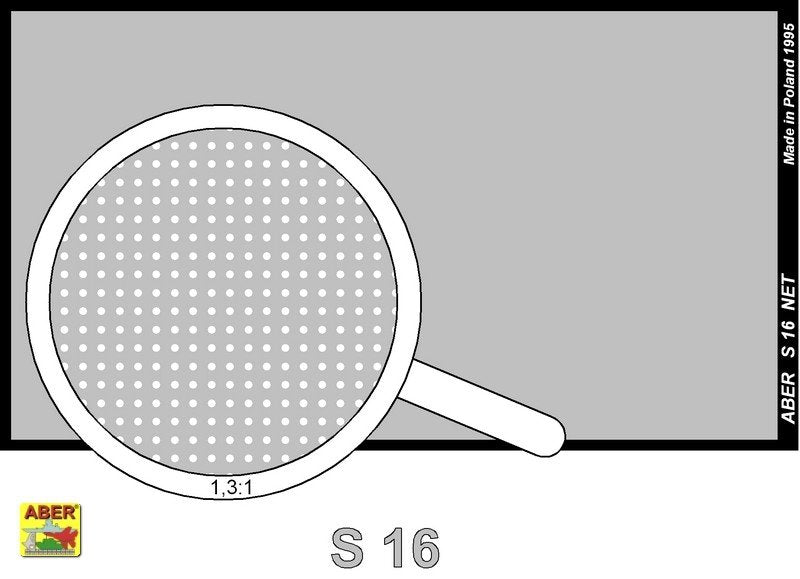 Aber S-16 Drilled plate 0,9 mm – zdjęcie 2