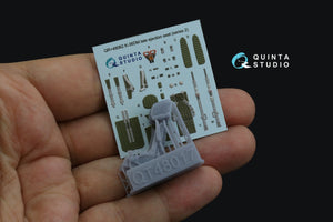 Quinta Studio QR+48062 Siège éjectable K-36DM Série 2 (version tardive) (pour avions MiG-29, MiG-31, Su-27, Su-33, Su-34 depuis 2008) (Tous les kits) 1/48 – Bild 2