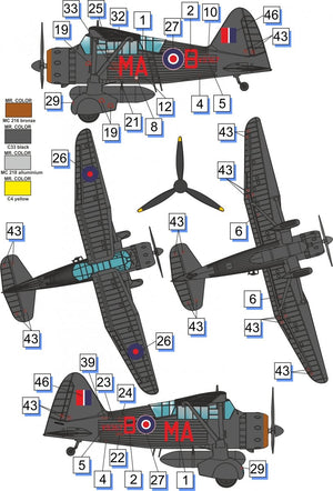 Dora Wings 72023 Westland Lysander Mk.III 1/72 – image 2