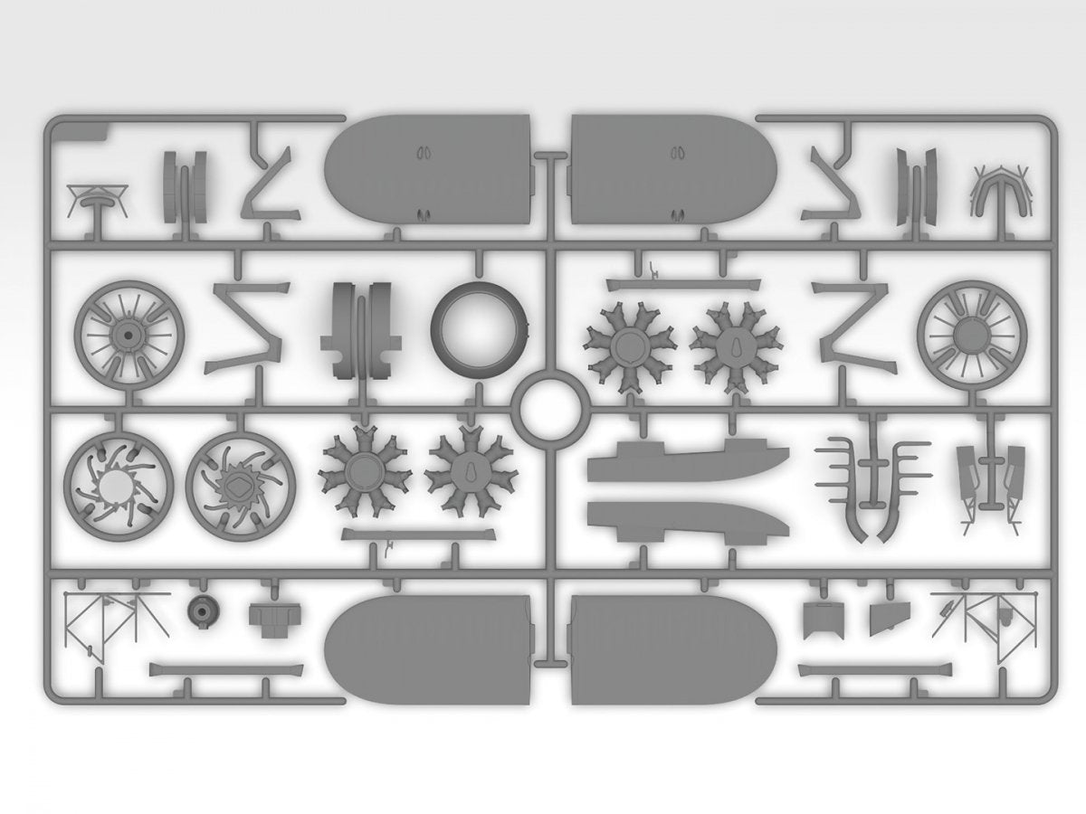 ICM 32025 CR. 42 Falco avec pilotes italiens en uniforme tropical 1/32 – immagine 11